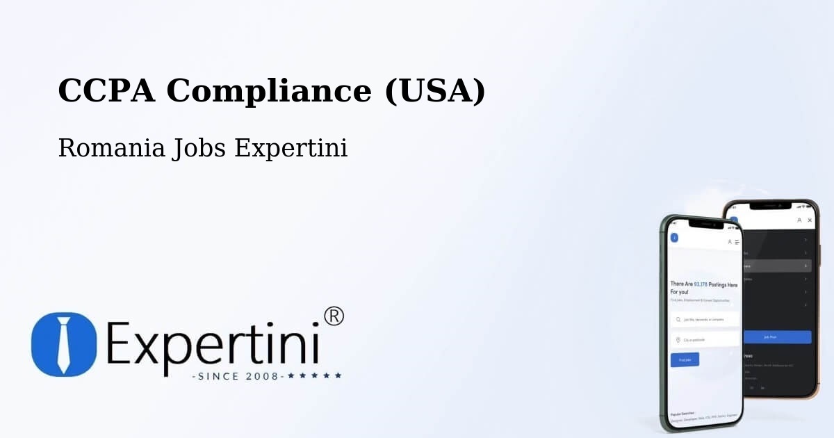 CCPA Privacy Rights & Compliance Notice – Babța - Romania Jobs Expertini