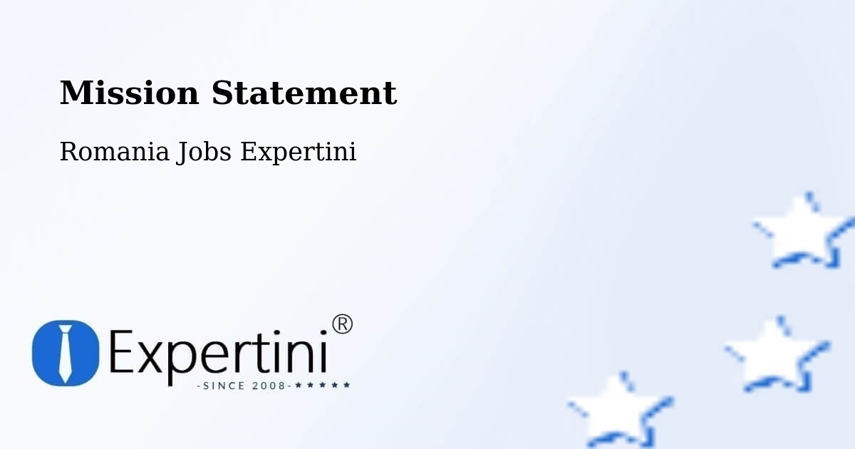 Corporate Mission – Babța - Romania Jobs Expertini