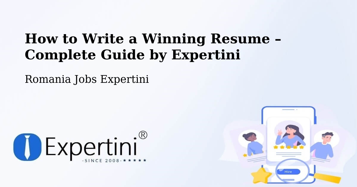 Resume Writing Guide for Job Seekers – Babța - Babța, Romania Jobs Expertini